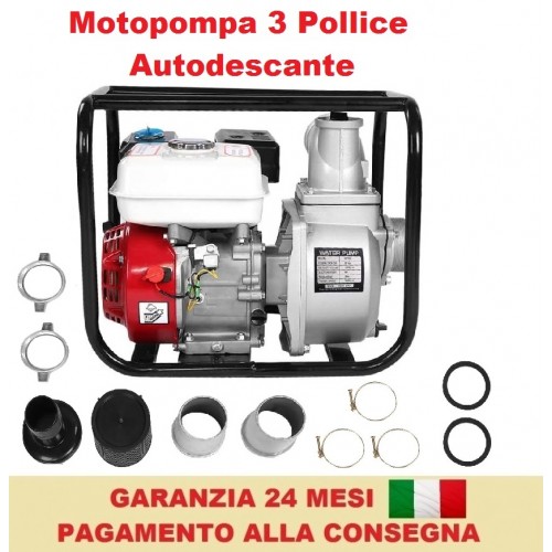 Motopompa 3 Pollice 197cc 4...