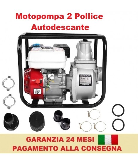 Motopompa 2 Pollice 197cc 4...