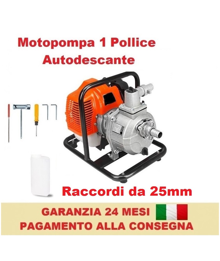 Motopompa a scoppio 2 tempi aspira pompa per giardinaggio irrigazione