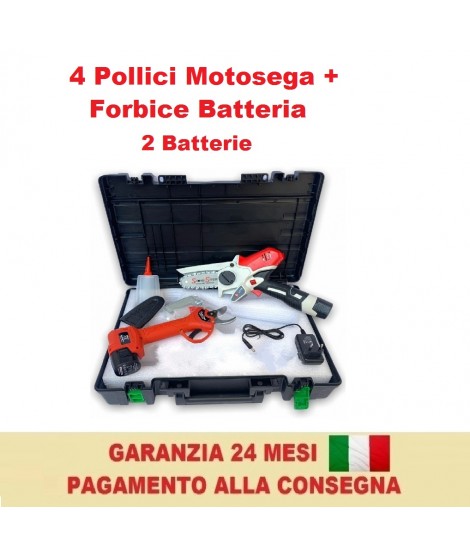 Motosega + Forbice a...