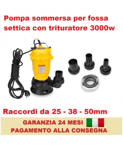 Pompa sommersa per fossa...